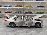 [Norev] 1:18 Mercedes-Benz 2020 S-Class Silver Model Car Die-Cast