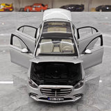 [Norev] 1:18 Mercedes-Benz 2020 S-Class Silver Model Car Die-Cast