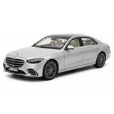 [Norev] 1:18 Mercedes-Benz 2020 S-Class Silver Model Car Die-Cast
