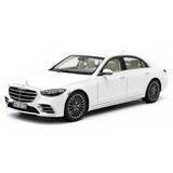 [Norev] 1:18 Mercedes-Benz 2020 S-Class bianco modellino di auto Die-Cast