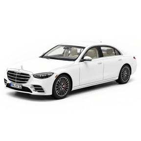 [Norev] 1:18 Mercedes-Benz 2020 S-Class bianco modellino di auto Die-Cast