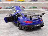[Norev] 1:18 Mercedes-Benz 2021 AMG GT Black Series Blue Model Car Die-Cast