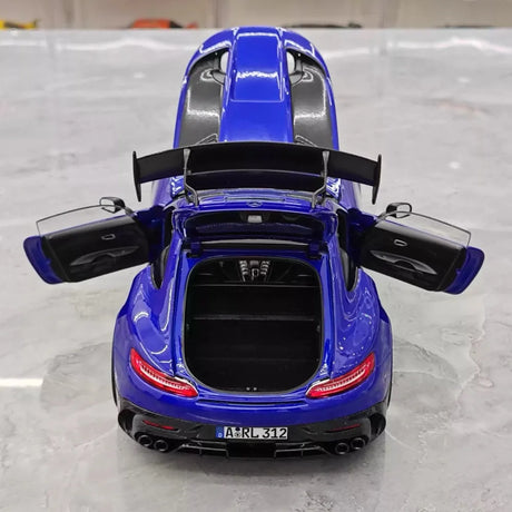 [Norev] 1:18 Mercedes-Benz 2021 AMG GT Black Series Blue Model Car Die-Cast