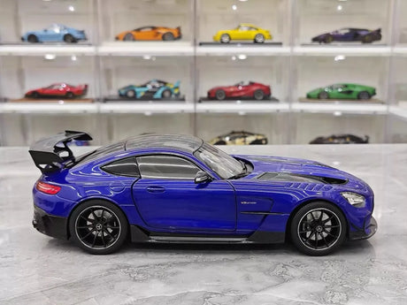 [Norev] 1:18 Mercedes-Benz 2021 AMG GT Black Series Blue Model Car Die-Cast