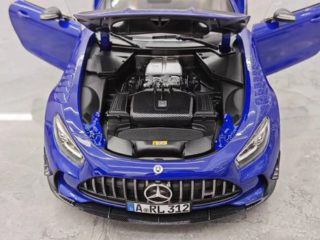 [Norev] 1:18 Mercedes-Benz 2021 AMG GT Black Series Blue Model Car Die-Cast