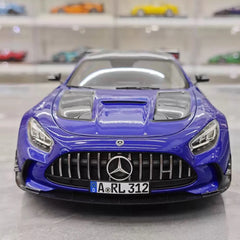 [Norev] 1:18 Mercedes-Benz 2021 AMG GT Black Series Blue Model Car Die-Cast