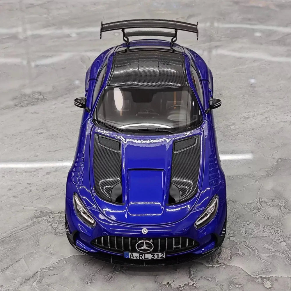 [Norev] 1:18 Mercedes-Benz 2021 AMG GT Black Series Blue Model Car Die-Cast