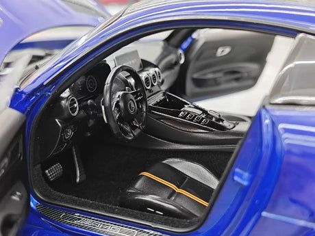 [Norev] 1:18 Mercedes-Benz 2021 AMG GT Black Series Blue Model Car Die-Cast