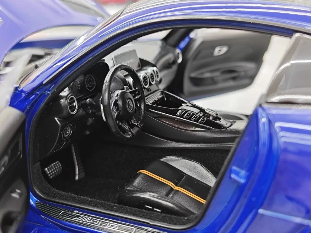 [Norev] 1:18 Mercedes-Benz 2021 AMG GT Black Series Blue Model Car Die-Cast