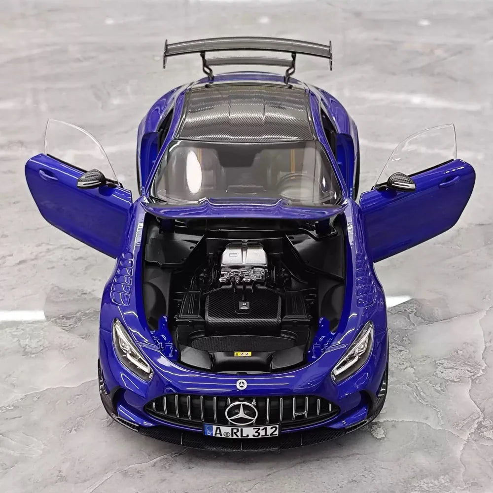 [Norev] 1:18 Mercedes-Benz 2021 AMG GT Black Series Blue Model Car Die-Cast