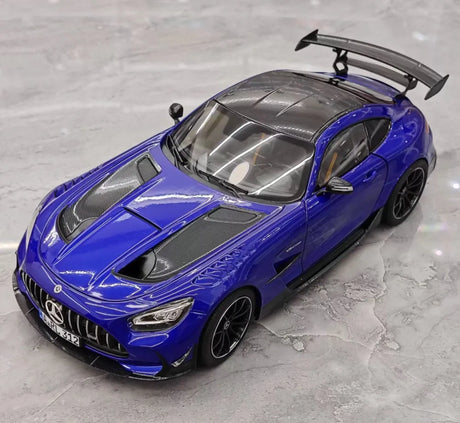 [Norev] 1:18 Mercedes-Benz 2021 AMG GT Black Series Blue Model Car Die-Cast