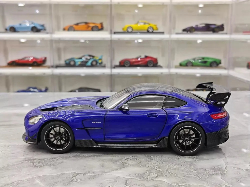 [Norev] 1:18 Mercedes-Benz 2021 AMG GT Black Series Blue Model Car Die-Cast