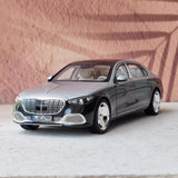 [Norev] 1:18 Mercedes-Maybach 2021 S-Class Black & Silver Model Car Die-Cast