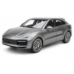 [Norev] 1:18 Porsche 2019 Cayenne Coupe Turbo Gray Model Car Die-Cast