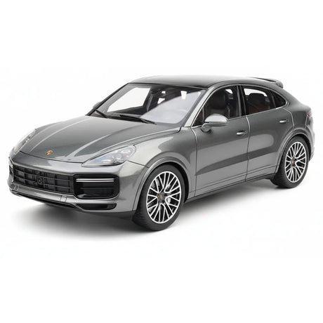[Norev] 1:18 Porsche 2019 Cayenne Coupe Turbo Gray Model Car Die-Cast