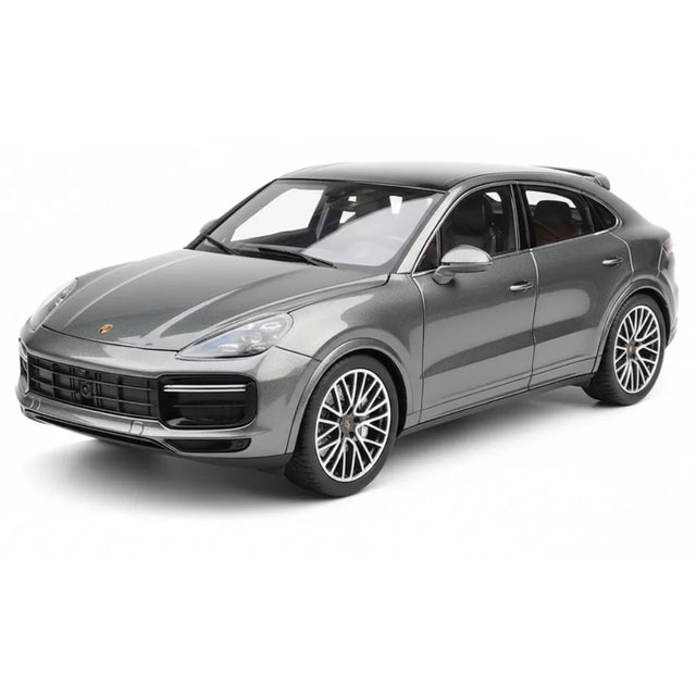 [Norev] 1:18 Porsche 2019 Cayenne Coupe Turbo Gray Model Car Die-Cast