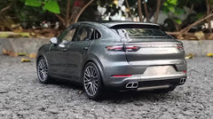 [Norev] 1:18 Porsche 2019 Cayenne Coupe Turbo Gray Model Car Die-Cast