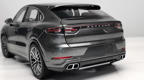 [Norev] 1:18 Porsche 2019 Cayenne Coupe Turbo Gray Model Car Die-Cast