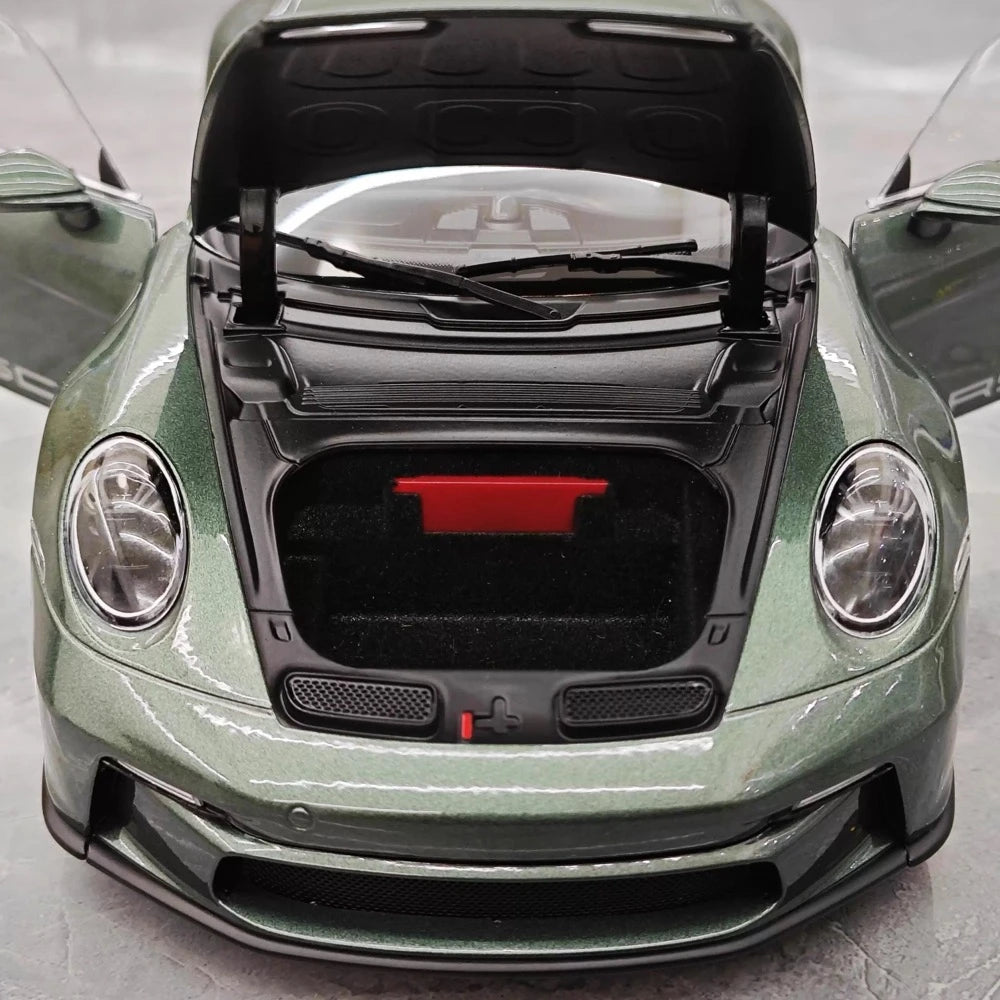 [Norev] 1:18 Porsche 2023 911 S/T Shark Green Model Car Die-Cast