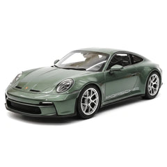 [Norev] 1:18 Porsche 2023 911 S/T Shark Green Model Car Die-Cast
