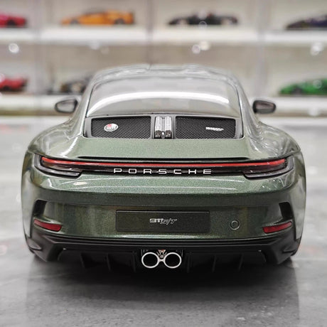 [Norev] 1:18 Porsche 2023 911 S/T Shark Green Model Car Die-Cast
