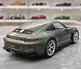 [Norev] 1:18 Porsche 2023 911 S/T Shark Green Model Car Die-Cast