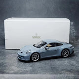 [Norev] 1:18 Porsche 2023 911 S/T Blue Model Car Die-Cast