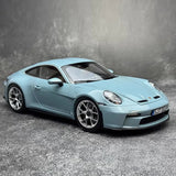 [Norev] 1:18 Porsche 2023 911 S/T Blue Model Car Die-Cast
