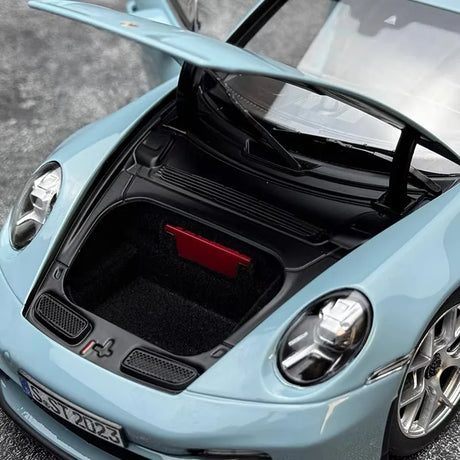 [Norev] 1:18 Porsche 2023 911 S/T Blue Model Car Die-Cast