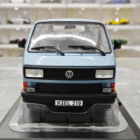 [Norev] 1:18 Volkswagen 1990 Multivan Blue Model Car Resin