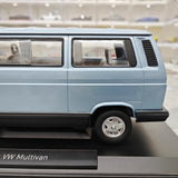 [Norev] 1:18 Volkswagen 1990 Multivan Blue Model Car Resin