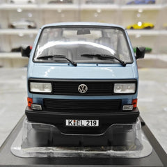 [Norev] 1:18 Volkswagen 1990 Multivan Blue Model Car Resin