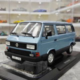 [Norev] 1:18 Volkswagen 1990 Multivan Blue Model Car Resin