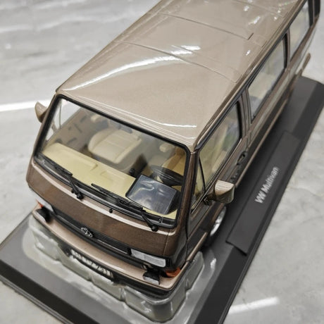 [Norev] 1:18 Volkswagen 1990 Multivan Brown Model Car Resin