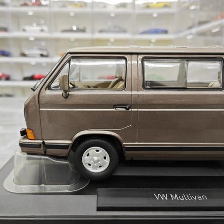 [Norev] 1:18 Volkswagen 1990 Multivan Brown Model Car Resin