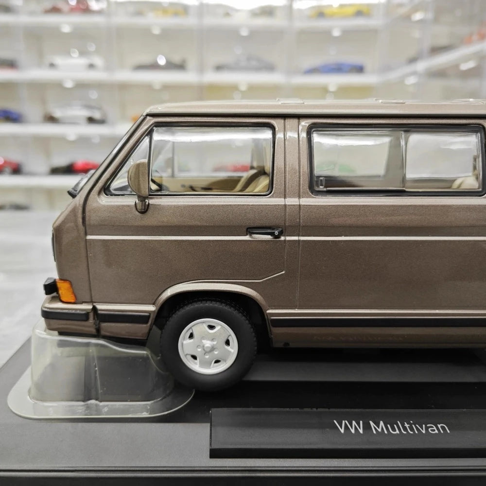 [Norev] 1:18 Volkswagen 1990 Multivan Brown Model Car Resin
