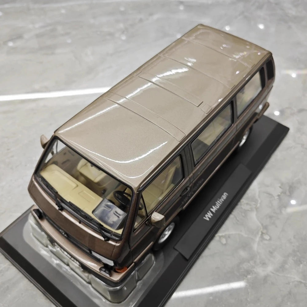[Norev] 1:18 Volkswagen 1990 Multivan Brown Model Car Resin
