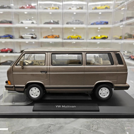 [Norev] 1:18 Volkswagen 1990 Multivan Brown Model Car Resin
