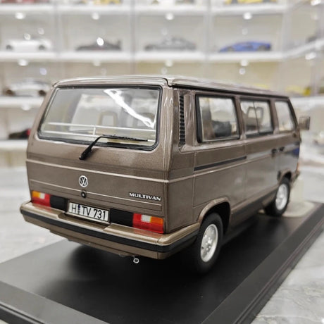 [Norev] 1:18 Volkswagen 1990 Multivan Brown Model Car Resin