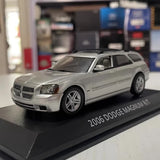 [Norev] 1:43 Dodge 2006 Magnum R/T Silver Model Car Die-Cast