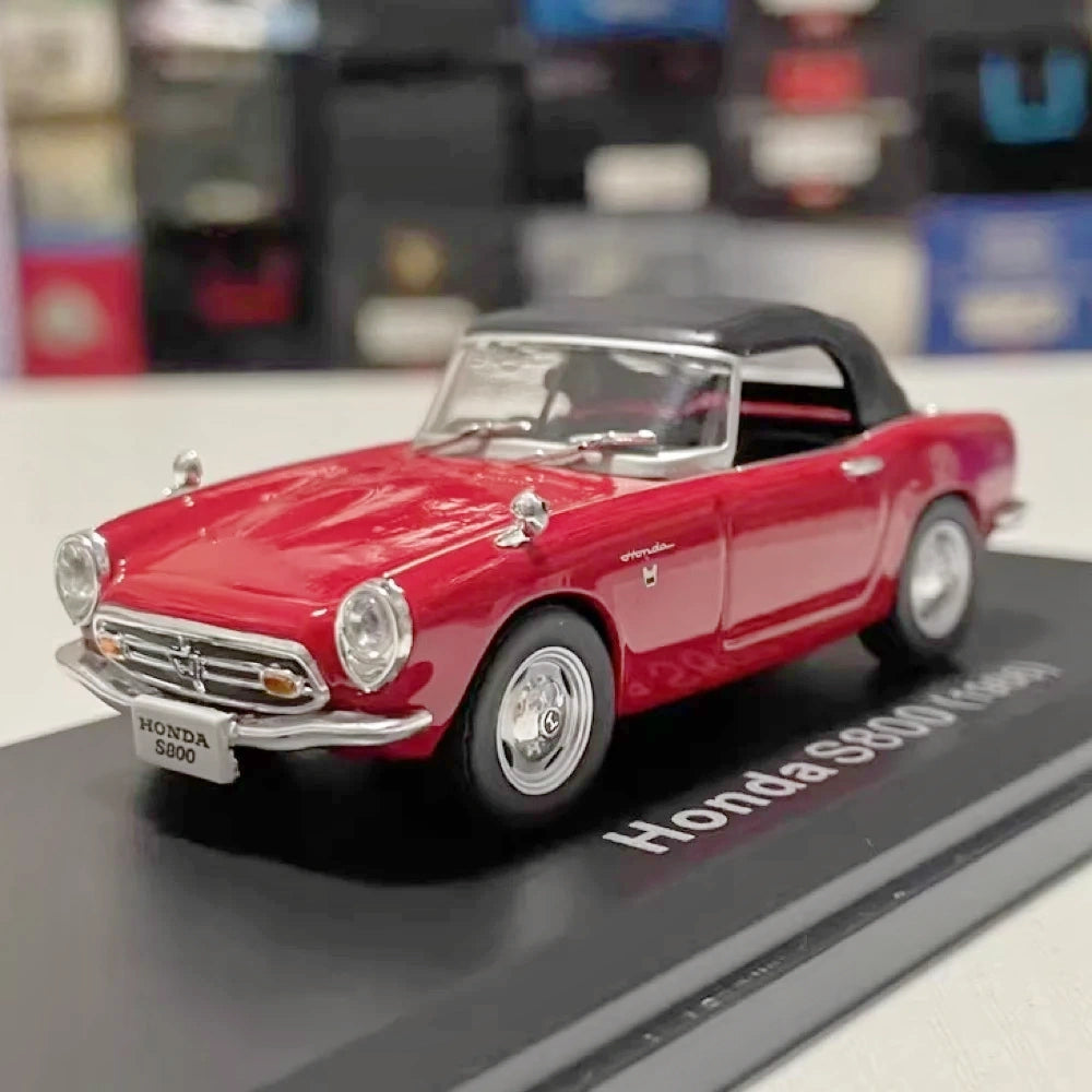 [Norev] 1:43 Honda 1966 S800 Red Model Car Die-Cast
