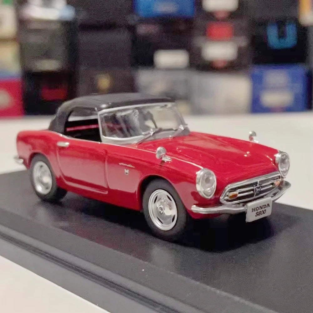 [Norev] 1:43 Honda 1966 S800 Red Model Car Die-Cast