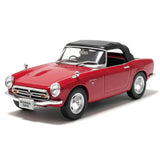 [Norev] 1:43 Honda 1966 S800 Red Model Car Die-Cast