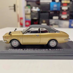 [Norev] 1:43 Honda 1970 1300 Coupe 9 Gold Model Car Die-Cast