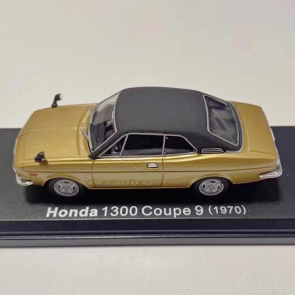 [Norev] 1:43 Honda 1970 1300 Coupe 9 Gold Model Car Die-Cast