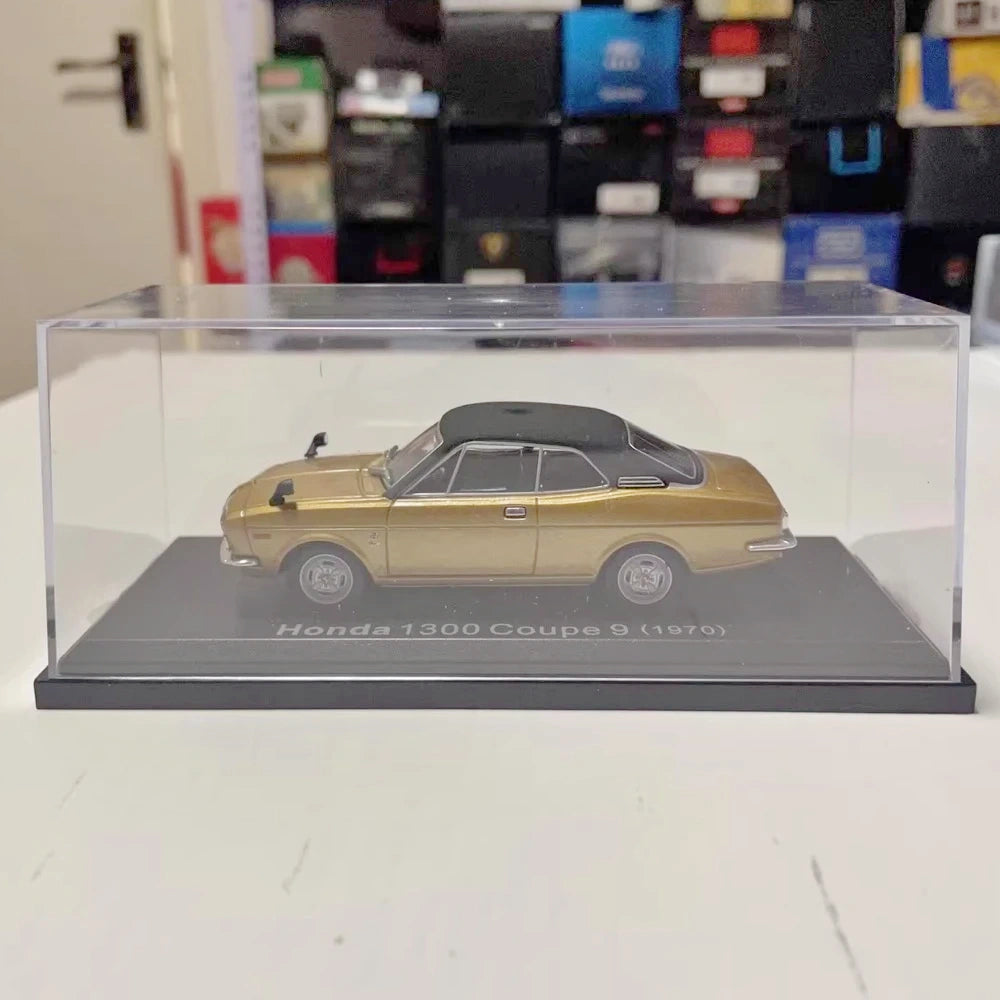 [Norev] 1:43 Honda 1970 1300 Coupe 9 Gold Model Car Die-Cast