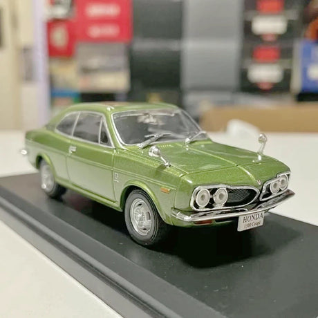 [Norev] 1:43 Honda 1970 1300 Coupe 9 Green Model Car Die-Cast
