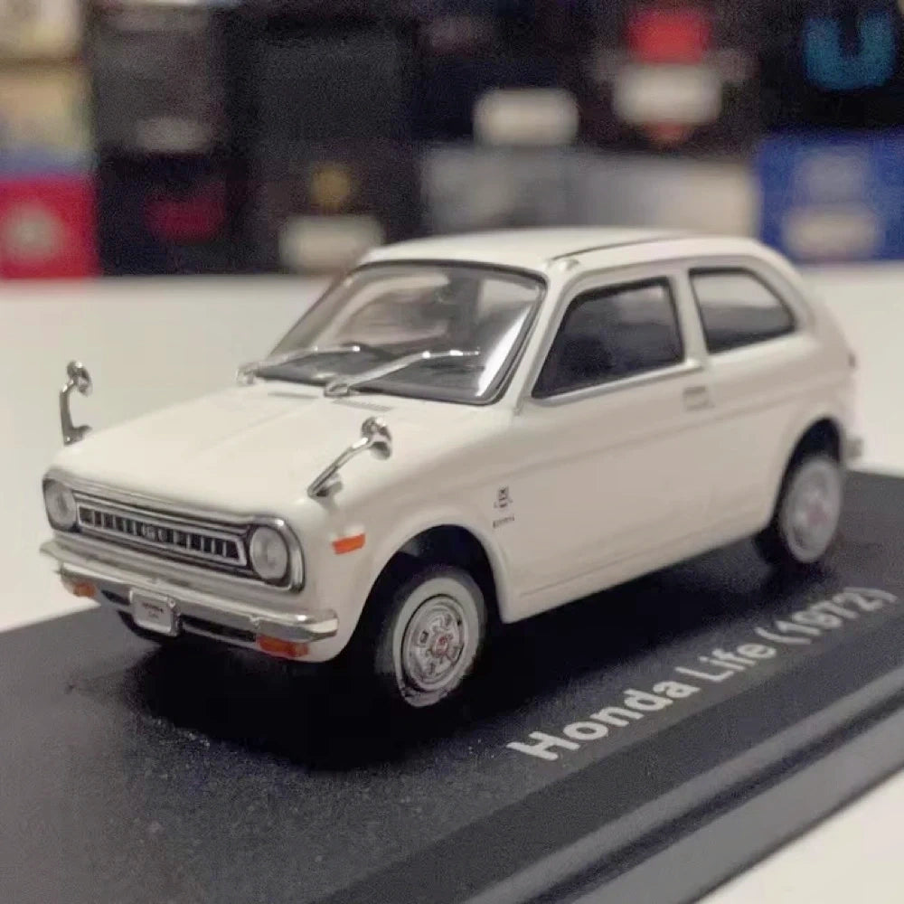 [Norev] 1:43 Honda 1972 Life White Model Car Die-Cast