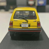 [Norev] 1:43 Honda 1981 City Yellow Model Car Die-Cast