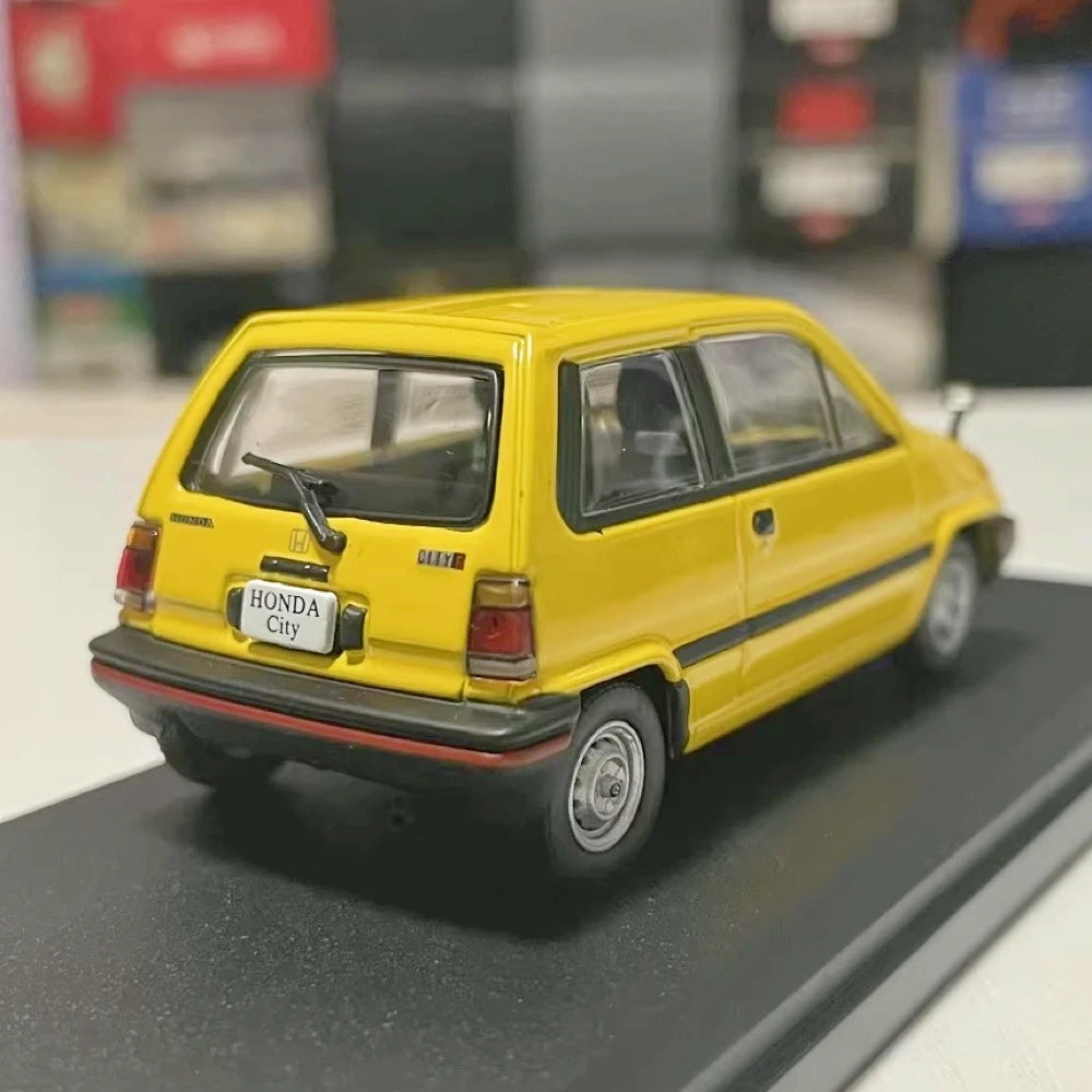 [Norev] 1:43 Honda 1981 City giallo modellino di auto Die-Cast